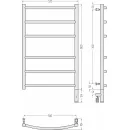 Полотенцесушитель Сунержа Галант 3.0 80x50 31-5801-8050