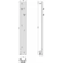 Полотенцесушитель Сунержа Терция 3.0 120x10.6 31-5844-1211