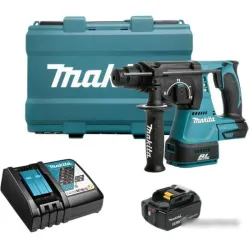 Перфоратор Makita DHR242RT (с 1-им АКБ, кейс)