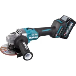 Угловая шлифмашина Makita GA004GM201 (с 2-мя АКБ)