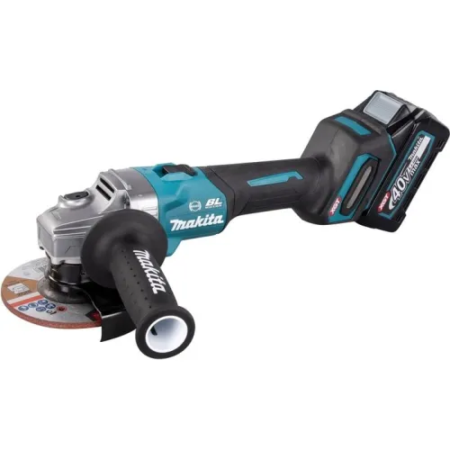 Угловая шлифмашина Makita GA004GM201 (с 2-мя АКБ)