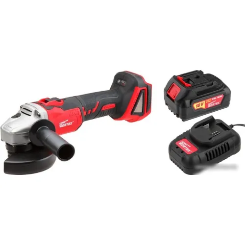 Угловая шлифмашина Wortex CAG 1812 E 1BCAG001A29 (с 1-им АКБ)