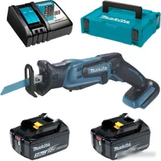 Сабельная пила Makita DJR185RFE (с 2-мя АКБ, кейс)