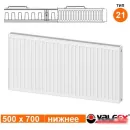 Стальной панельный радиатор Valfex Steel Universal VC 21 500х700 VF.VC.21.500.0700 (с нижним подключением)