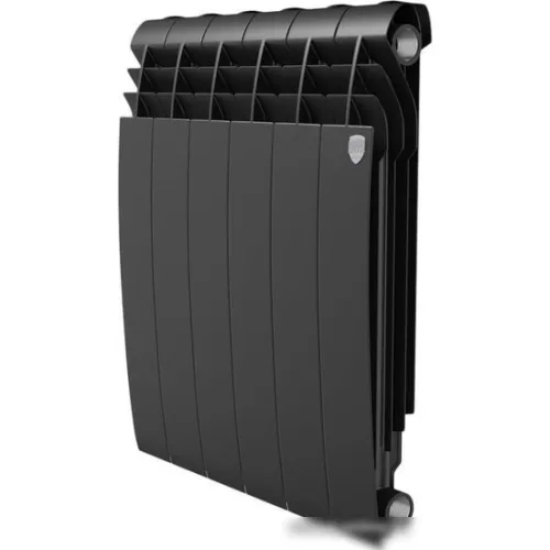 Алюминиевый радиатор Royal Thermo Biliner Alum 500 Noir Sable (9 секций)