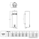 Накопительный электрический водонагреватель Timberk Fiji T-WSS30-R20-V