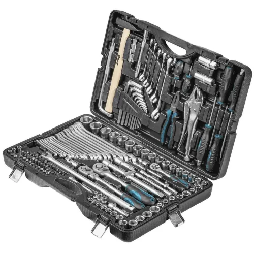 Универсальный набор инструментов Bort BTK-142 (142 предмета)