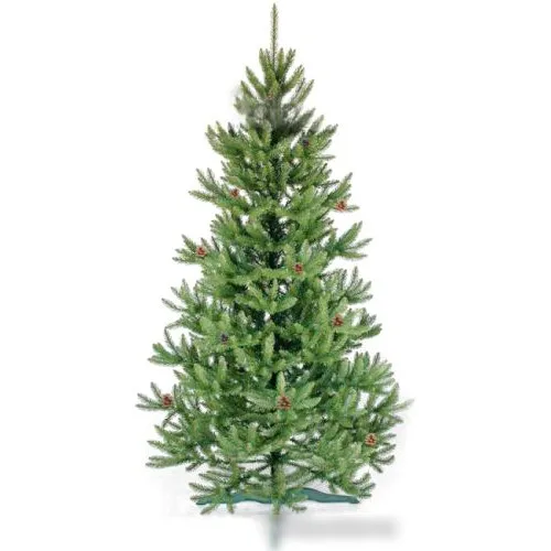 Ель GrandSiti Сверк с шишками натуральными 2.2 м 103-114