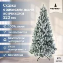 Ель National Tree Company Сказка заснеженная СК/ЗСН-220 2.2 м