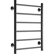 Полотенцесушитель Ростела Виктория 500x700/6 1" (Ral 9005, нижнее подключение)