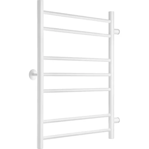 Полотенцесушитель Ростела Свирель V 500x700/7 1" (Ral 9016, боковое подключение)