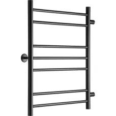 Полотенцесушитель Ростела Свирель V 500x700/7 1" (Ral 9005, боковое подключение)