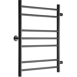 Полотенцесушитель Ростела Свирель V 500x700/7 1" (Ral 9005, боковое подключение)