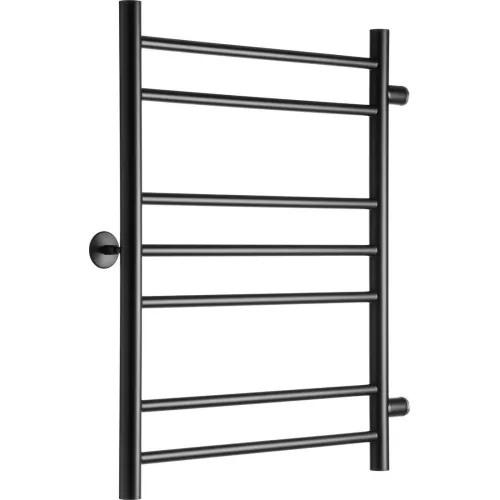 Полотенцесушитель Ростела Свирель V 500x700/7 1" (Ral 9005, боковое подключение)