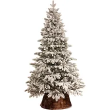 Ель Ёлушка Донская заснеженная ЕДОНЗ 18 (1.8м, подставка пластик)