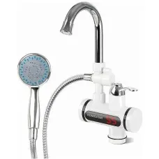 Проточный электрический водонагреватель кран+душ HomeStar HS-0113D