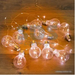 Гирлянда Neon-night Ретро-лампы 303-076 (теплый белый)