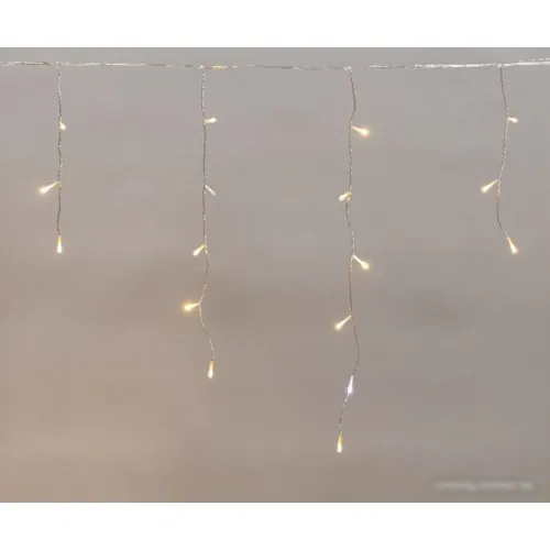 Гирлянда бахрома Neon-Night Айсикл 5х0.6 м 255-526 (теплый белый)