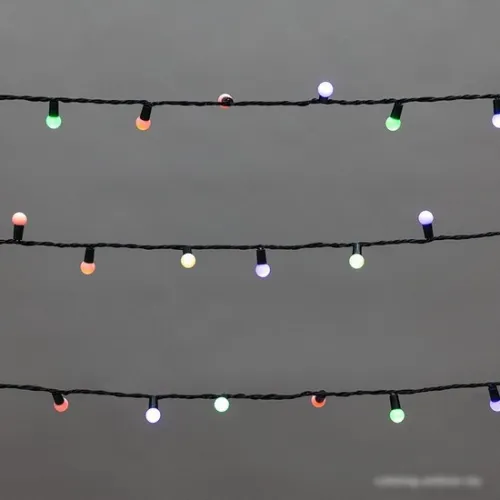 Новогодняя гирлянда Neon-Night Мультишарики 20 м 200 LED 303-609 (мультиколор)