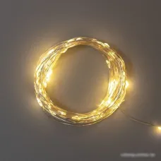 Новогодняя гирлянда Neon-Night Роса 10 м 303-256 (теплый белый)