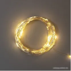 Новогодняя гирлянда Neon-Night Роса 10 м 303-256 (теплый белый)