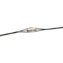 Новогодняя гирлянда Neon-Night Роса с контроллером 100 м 303-296 (теплый белый)