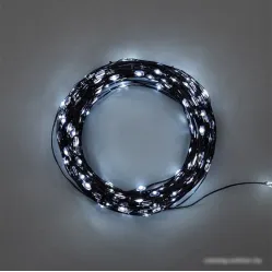 Новогодняя гирлянда Neon-Night Роса с контроллером 30 м 303-275 (белый)