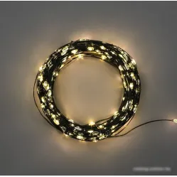 Новогодняя гирлянда Neon-Night Роса с контроллером 30 м 303-276 (теплый белый)