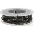 Новогодняя гирлянда Neon-Night Роса с контроллером 30 м 303-276 (теплый белый)