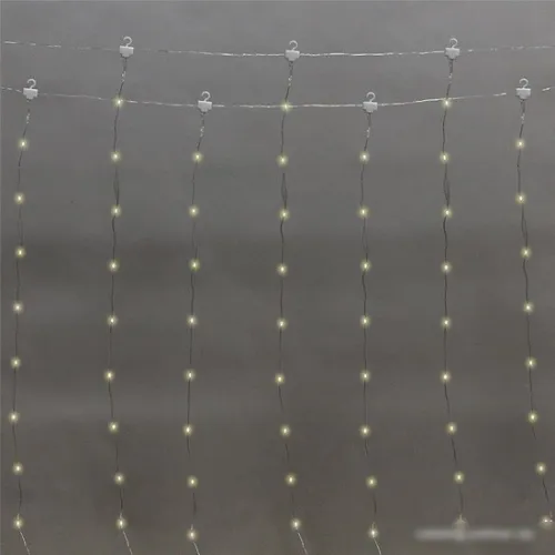 Новогодняя гирлянда Neon-Night Светодиодный дождь из росы 3х2 м 315-876 (теплый белый)