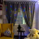 Световой дождь Neon-Night занавес из росы 3х3м 315-889 (мультиколор)