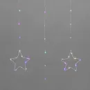 Световой дождь Neon-Night занавес из росы с фигурами Звезд 315-849 (мультиколор)