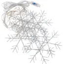 Световой дождь Neon-Night занавес из росы с фигурами Снежинок 315-845 (белый)