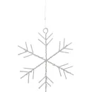 Световой дождь Neon-Night занавес из росы с фигурами Снежинок 315-845 (белый)