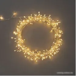 Новогодняя гирлянда Neon-Night Роса Фейерверк с контроллером 10 м 303-436 (теплый белый)