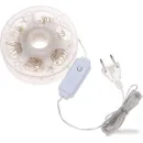 Новогодняя гирлянда Neon-Night Роса Фейерверк с контроллером 10 м 303-436 (теплый белый)