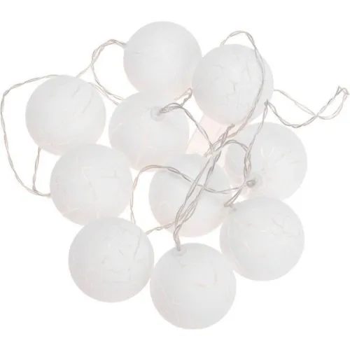 Новогодняя гирлянда Neon-Night Снежки 1.5 м 303-080 (теплый белый)