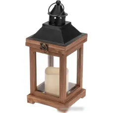 Новогодняя гирлянда Neon-Night Декоративный фонарь дерево 14х14х35 cм 513-075 (теплый белый)