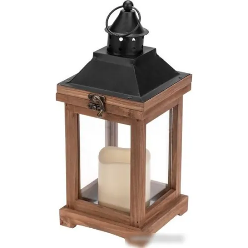 Новогодняя гирлянда Neon-Night Декоративный фонарь дерево 14х14х35 cм 513-075 (теплый белый)