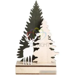Светильник Neon-night Елочка с оленем 504-002