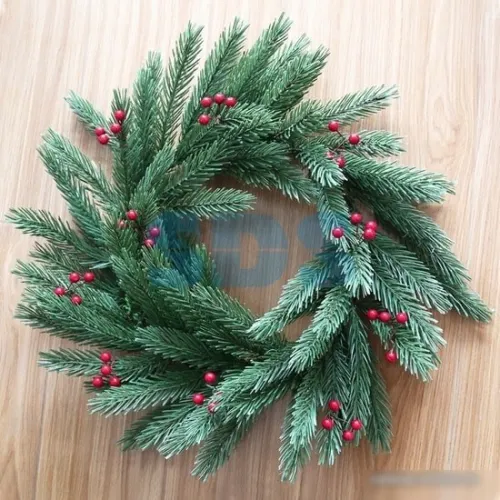 Рождественский венок Neon-night 307-149 45 см