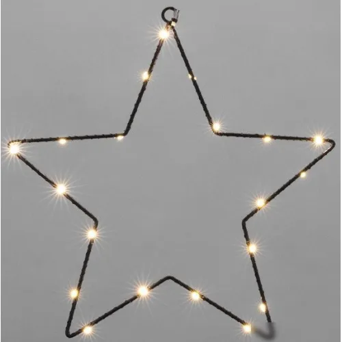 Светильник Neon-Night Звезда на металлическом каркасе 501-057 (теплый белый)