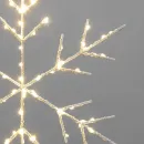 Светильник Neon-Night Снежинка на металлическом каркасе 501-056 (теплый белый)