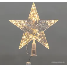 3D-фигура Neon-Night Звезда на елку 22 см 501-006 (теплый белый)