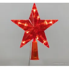 3D-фигура Neon-Night Звезда на елку 15 см 501-007 (красный)