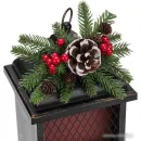 Новогодняя гирлянда Neon-Night Светодиодный камин Рождество с эффектом живого огня 15х14х26 см 511-027 (бронзовый)