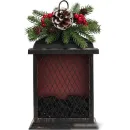 Новогодняя гирлянда Neon-Night Светодиодный камин Рождество с эффектом живого огня 15х14х26 см 511-027 (бронзовый)