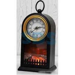 Светодиодный камин Neon-night Старинные часы 511-020
