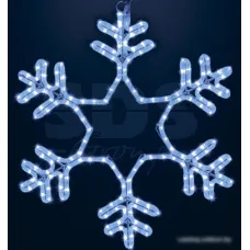 3D-фигура Neon-night Снежинка LED (55x55 см, синий) [501-335]