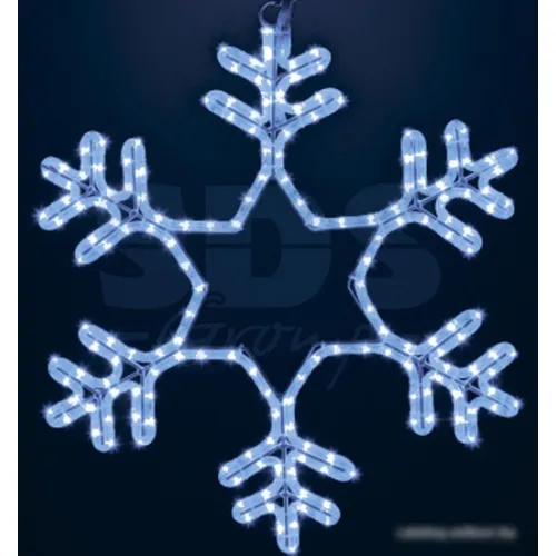 3D-фигура Neon-night Снежинка LED (55x55 см, синий) [501-335]